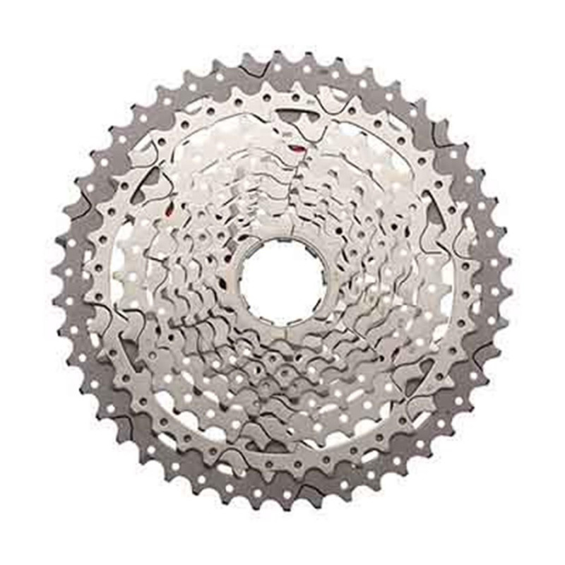 Cassette 10v. Sunrace 11-46 mx3 pour Shimano metallic silver