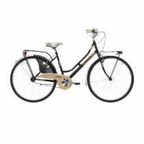 VELO CITY BIKE 26 CINZIA FRIENDLY ACIER FEMME MONOVITESSE NOIR TAILLE 44