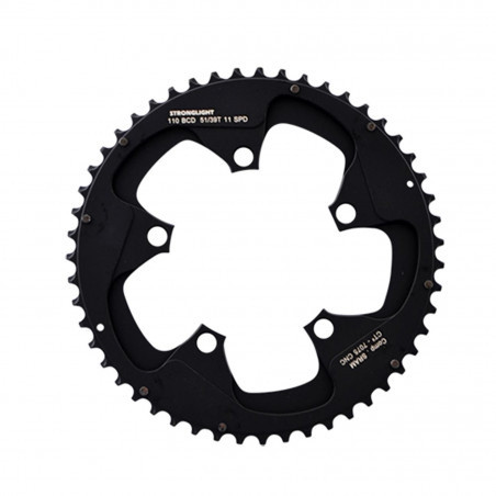 PLATEAU ROUTE DIAM 110 EXTER 51DTS NOIR CT2 (COMP. SRAM) STRONG 11V. 5 BRANCHES