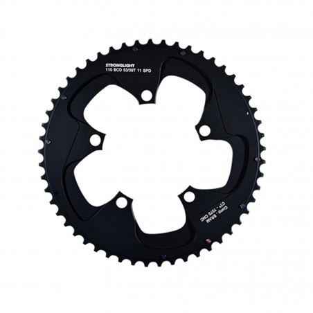 PLATEAU ROUTE DIAM 110 EXTER 52DTS NOIR CT2 (COMP. SRAM) STRONG 11V. 5 BRANCHES