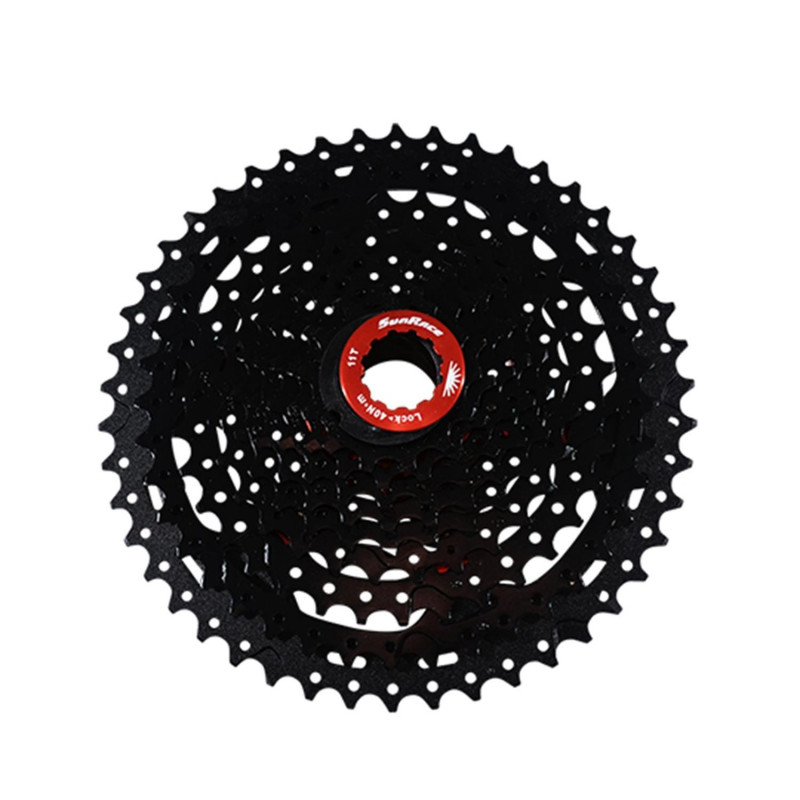 Cassette 10v. Sunrace 11-46 mx3 pour Shimano noir