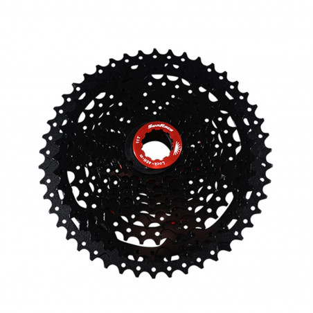 Cassette 10v. Sunrace 11-46 mx3 pour Shimano noir