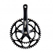 PEDALIER ROUTE COMPACT 50-34D L172.5 STRONG IMPACT NOIR 9/10V
