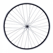 Roue vtt 27.5" arriere alu noire double paroi moy 36rayons alu roue libre 8-7-6v.