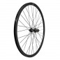 Roue gravel - cyclocross 700 p2r arriere disc centerlock moyeu bille noir pour Shimano cassette 11-10v blocage (pour pneu