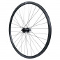 Roue gravel - cyclocross 700 p2r arriere disc centerlock moyeu bille noir pour Shimano cassette 11-10v blocage (pour pneu