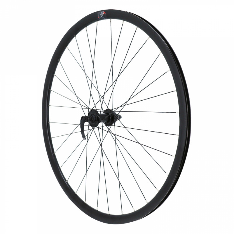 Roue gravel - cyclocross 700 p2r avant disc centerlock moyeu bille noir blocage (pour pneu 25-28-32) - tubeless ready