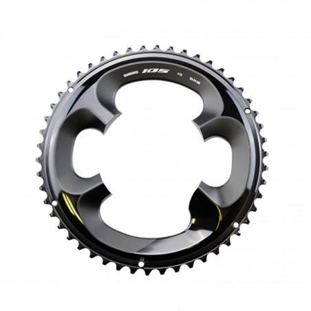 PLATEAU ROUTE DIAM 110 EXTER 50DTS NOIR SHIMANO ORIGINE 105 R7000 11V. (4 BRANCHES)