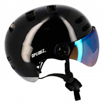 CASQUE URBAIN OPTIMIZ O390 NOIR BRILLANT IN MOLD T.M (CLIGNO/BLUETOOTH) PRIX NET