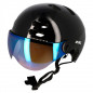 CASQUE URBAIN OPTIMIZ O390 NOIR BRILLANT IN MOLD T.M (CLIGNO/BLUETOOTH) PRIX NET