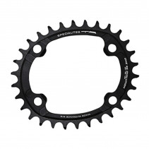 PLATEAU VTT 4BRA D.96 POUR SHIMANO SLX7000- XT8000- XTR9000 TA ONE OVALUTION 30DTS MONO NOIR MAT ALU 10-11-12V.