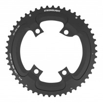 PLATEAU ROUTE 4BRA D.110 POUR SHIMANO ULTEGRA R8000 - R8050 STRONGLIGHT 50DTS EXTERIEUR  NOIR CT2  11V. (POUR PLATEAU 34DTS)