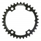 PLATEAU ROUTE 4BRA D.110 POUR SHIMANO ULTEGRA R8000 - R8050 STRONGLIGHT 34DTS INTERIEUR  NOIR CT2  11V. (POUR PLATEAU 49 et