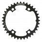 PLATEAU ROUTE 4BRA D.110 POUR SHIMANO ULTEGRA R8000 - R8050 STRONGLIGHT 36DTS INTERIEUR  NOIR CT2  11V. (POUR PLATEAU 46 et
