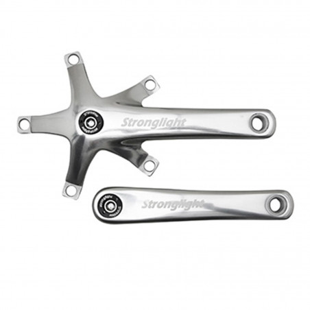 MANIVELLE DROITE   GAUCHE STRONGLIGHT TRACK 2000 PISTE - FIXIE L 165mm POUR PLATEAU 144