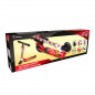 TROTTINETTE DISNEY 2 ROUES CARS ROUGE ACIER PLIABLE ET REGLABLE AVEC FREIN ROUE ARRIERE