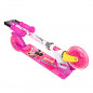 TROTTINETTE DISNEY 2 ROUES MINNIE ROSE ACIER PLIABLE ET REGLABLE AVEC FREIN ROUE ARRIERE