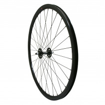 Roue route - fixie - piste p2r 30mm noir avant