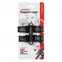 SUPPORT FIXATION PORTE BIDON RACE ONE JEKO NOIR DIAMETRE 30-80mm pour vélo et VAE