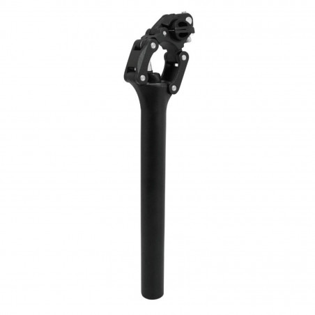TIGE DE SELLE CITY SUSPENSION PARALLELOGRAMME NEWTON DIAM 31,6 L350mm NOIRE (SUR CARTE)