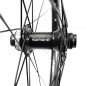 Roue vtt 27.5" maxx 25 freeride disc centerlock avant noir Shimano mt400 (tubeless et tubetype)  pour axe traversant 15-100