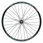 Roue vtt 27.5" maxx 25 freeride disc centerlock avant noir Shimano mt400 (tubeless et tubetype)  pour axe traversant 15-100