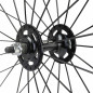 Roue route - fixie - piste p2r 30mm rouge avant