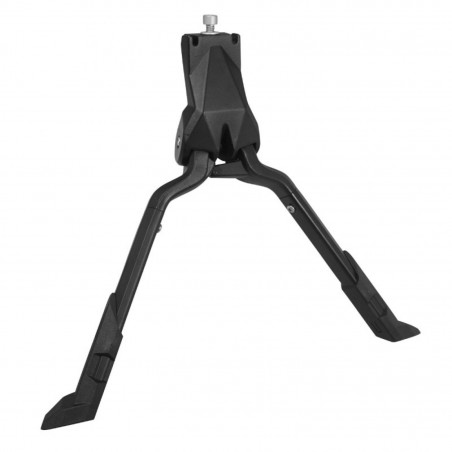 BEQUILLE VELO DOUBLE CENTRALE NEWTON VTC-29" ALU NOIR (POIDS MAXI 60Kgs, PIED STABLE POUR VAE)