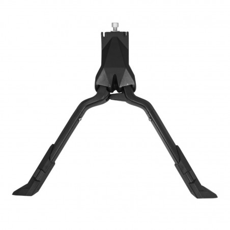 BEQUILLE VELO DOUBLE CENTRALE NEWTON VTC-29" ALU NOIR (POIDS MAXI 60Kgs, PIED STABLE POUR VAE)