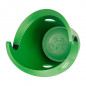 PRESENTOIR-SUPPORT 1 VELO CYCLOC SOLO MURAL VERT  (FIXATION PAR LE CADRE)