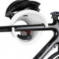 PRESENTOIR-SUPPORT 1 VELO CYCLOC SOLO MURAL VERT  (FIXATION PAR LE CADRE)