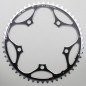 PLATEAU ROUTE 5BRA D.130 STRONGLIGHT 52DTS EXTERIEUR NOIR ALU 7075 TYPE SHIMANO  11-10V.