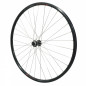 Roue vtc 700x35 disc avant m820 alu noir moy Shimano m3050 centerlock rayon inox