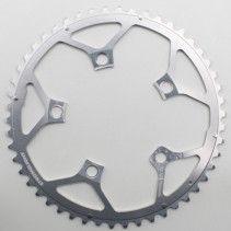 PLATEAU ROUTE 5BRA D.110 STRONGLIGHT ULTRA TORQUE  50DTS EXTERIEUR CAMPA ARGENT ALU 7075