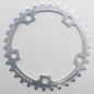 PLATEAU ROUTE 5BRA D.110 STRONGLIGHT ULTRA TORQUE  34DTS INTERIEUR CAMPA ARGENT ALU 7075  10V.