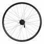 Roue vtt 24" arriere double paroi moy Shimano m475 disc 6trous cassette 8-9-10v. rayon inox