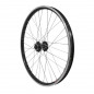Roue vtt 24" avant kargo disc vae-e-bike alu double paroi moyeu Shimano m475 disc 6 trous noire blocage (renforce) rayon inox