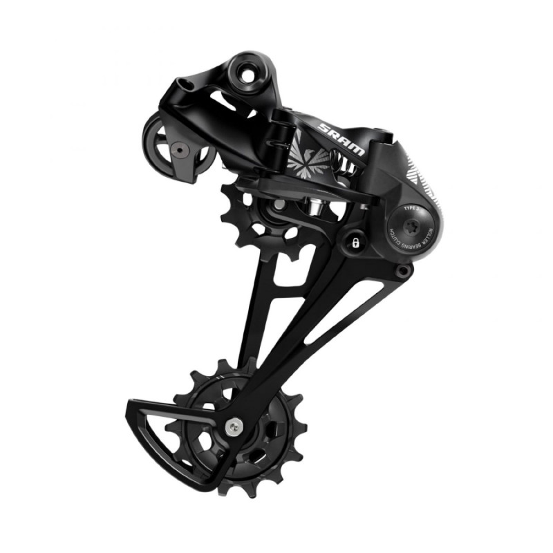DERAILLEUR VTT ARRIERE SRAM 12V NX EAGLE NOIR CHAPE LONGUE