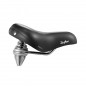 SELLE ROYAL LOISIR DRIFTER STRENGTEX NOIR MIXTE 270x245mm DOUBLE RESSORT, REVETEMENT ANTI USURE