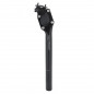 TIGE DE SELLE ROUTE-VTT ERGOTEC PARALLELOGRAMME ALU NOIRE DIAM. 27,2  L350mm (HOMOLOGUE NIVEAU 5)