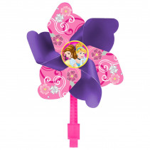 MOULIN A VENT DISNEY PRINCESSE VIOLET-ROSE (VENDU A L'UNITE)