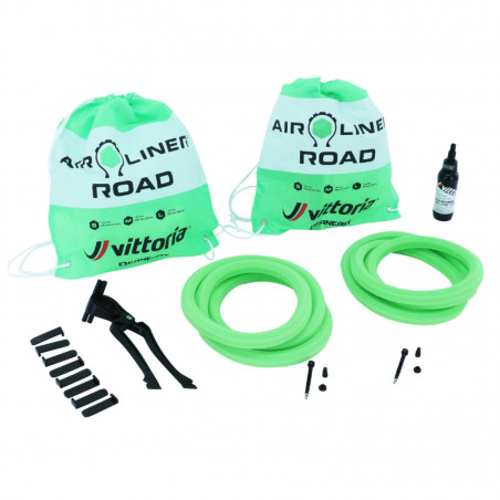 MOUSSE ANTICREVAISON PNEU ROUTE TUBELESS VITTORIA POUR 700 X 25 (VENDU A LA PAIRE AVEC LIQUIDE ET OUTIL)