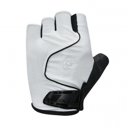 GANTS VELO COURT ADULTE CHIBA COOL AIR BLANC