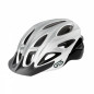 CASQUE VELO ADULTE GES VTT-GRAVEL REVO ARGENT IN-MOLD TAILLE 54-58 AVEC VISIERE ET FIT-SYSTEM (VENDU EN BOITE)