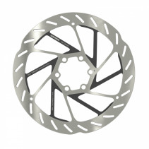 Disque de frein vtt 6 trous Sram hs2 160mm argent (bord arrondi)