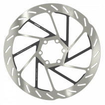 Disque de frein vtt 6 trous Sram hs2 180mm argent (bord arrondi)