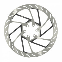 Disque de frein vtt 6 trous Sram hs2 203mm argent (bord arrondi)