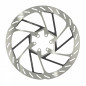 Disque de frein vtt 6 trous Sram hs2 203mm argent (bord arrondi)