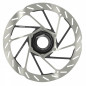 Disque de frein vtt centerlock Sram hs2 180mm argent (bord arrondi)