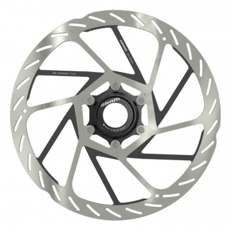 Disque de frein vtt centerlock Sram hs2 220mm argent (bord arrondi)